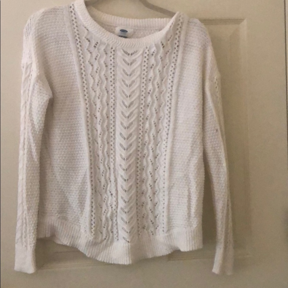 White sweater
